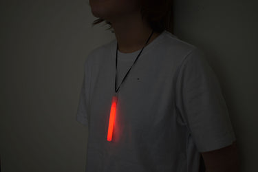 4 inch 10mm Red Glow Sticks- 50 Per Package